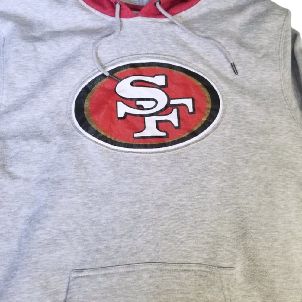 SAN FRANCISCO 49ers Hoodie Sweatshirt Men’s XLARGE NFL TEAM APPAREL - Picture 2 of 3